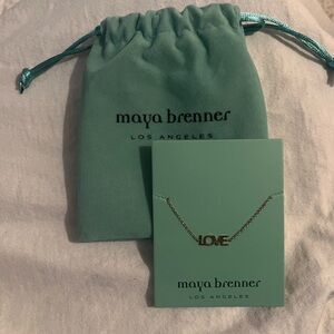 Maya Brenner Los Angeles “LOVE” bracelet